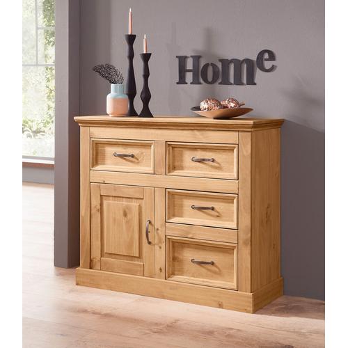 „Sideboard HOME AFFAIRE „“Selma““ Sideboards Gr. B/H/T: 100 cm x 87 cm x 38 cm, beige (natur gebeizt, gewachst) Sideboards Breite 100 cm“