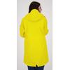 Regenjacke DEPROC ACTIVE "Friesennerz ankerglutliebe WOMEN", Damen, Gr. 40/42 (M), gelb, Obermaterial: 100% Polyurethan; Futter: 100% Polyester, casual, figurumspielend, Langarm gerader Abschluss mit Druckknopf, Jacken, auch in Großen Größen erhältlich
