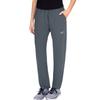 Jerseyhose TRIGEMA "TRIGEMA Freizeithose mit elastischer Kordel", Damen, Gr. M, US-Größen, grau (anthrazit), 74% Nylon, 26% Elastan, casual, Hosen