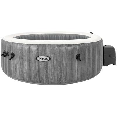 Whirlpool INTEX "PureSpa™ Bubble Massage Greywood Deluxe", grau (dunkelgrau), B:196cm H:71cm L:196cm, Whirlpools, 7-tlg., in verschiedenen Größen, Topseller