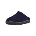 Hausschuh MOLS "Seleigh" Gr. 38, blau (dunkelblau) Schuhe Hausschuhe