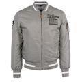 Pilotenjacke TOP GUN "TG20212518" Gr. 52 (L), grau (grey) Herren Jacken Übergangsjacken