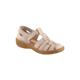 Klettschuh LORETTA Gr. 41, beige Damen Schuhe Ballerinas