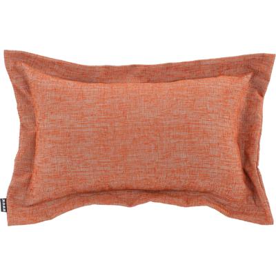 Dekokissen H.O.C.K. "Addicted", orange (orange, jaquard, struktur, unifarben), B:30cm H:10cm L:50cm, Baumwolle, Polyester, Polyacryl, Dekokissen_Sitzkissen_Kissenhüllen, mit angesagtem Stehsaum, Kissenhülle mit Füllung, 1 Stück Image
