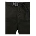 Stoffhose URBAN CLASSICS "Herren Straight Leg Chino with Belt" Gr. 38, Normalgrößen, schwarz (black) Herren Hosen Stoffhosen