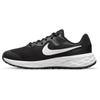 Laufschuh NIKE "REVOLUTION 6 (GS)", Gr. 35,5, schwarz-weiß (schwarz, weiß), Textil, Synthetik, sportlich, Schuhe