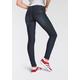 Skinny-fit-Jeans ARIZONA Gr. 36, N-Gr, blau (darkblue, used) Damen Jeans Röhrenjeans
