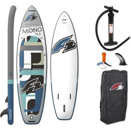 „SUP-Board F2 „“Mono ohne Paddel““ Wassersportboards Gr. 10,5 320 cm, blau Stand Up Paddle“