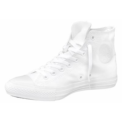 Sneaker CONVERSE "CHUCK TAYLOR ALL STAR HI Unisex Mono" Gr. 36, weiß (white, monochrome) Schuhe Bekleidung