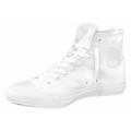 Sneaker CONVERSE "CHUCK TAYLOR ALL STAR HI Unisex Mono" Gr. 39,5, weiß (white, monochrome) Schuhe Bekleidung