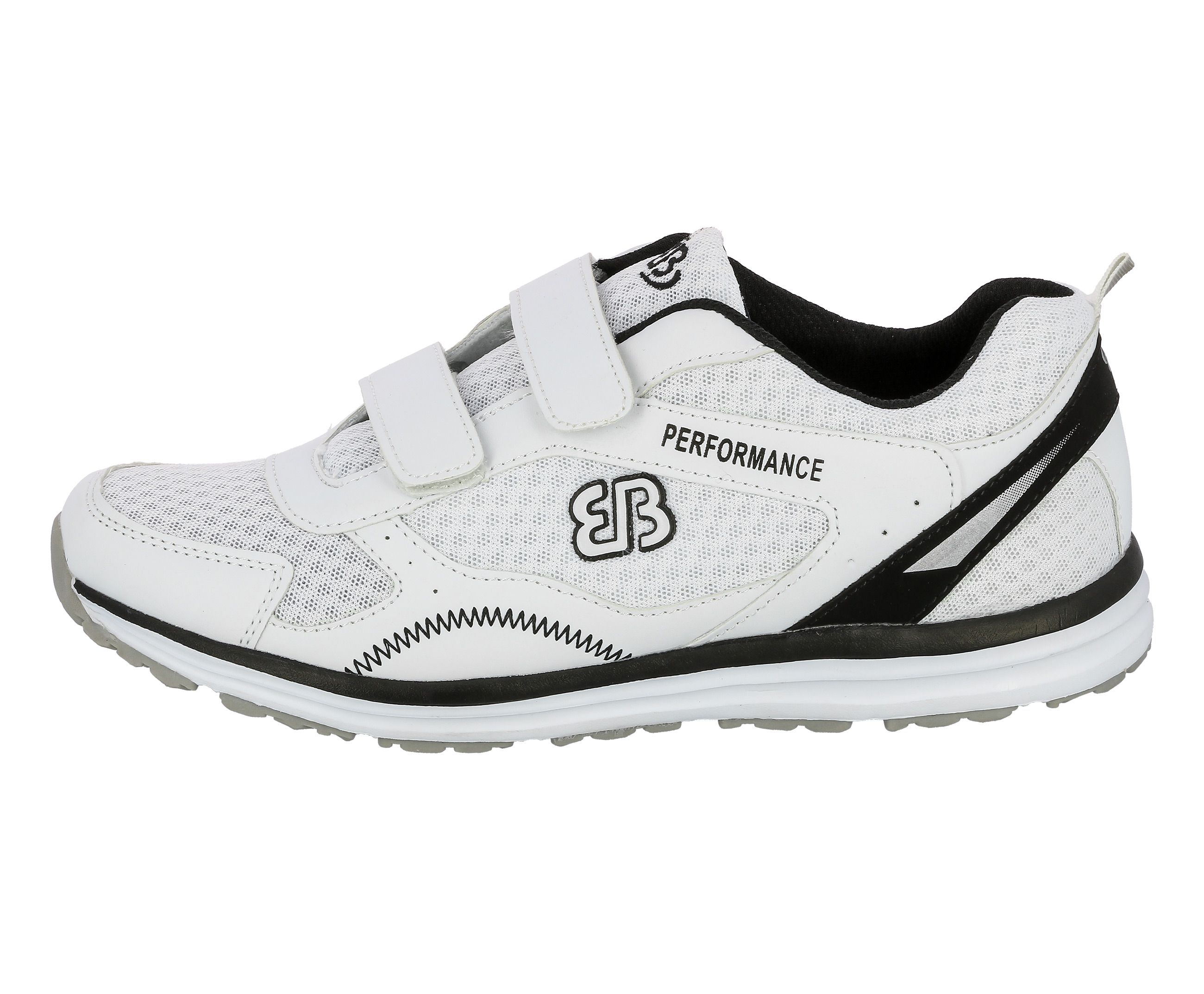 Laufschuh BRÜTTING "Joggingschuh Performance V", Herren, Gr. 36, weiß, Synthetik, Schuhe Laufschuh