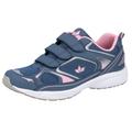 Laufschuh LICO "Joggingschuh Silas V" Gr. 38, blau (grau) Schuhe Halbschuh Klettschuh Laufschuh Modernsneaker Damen