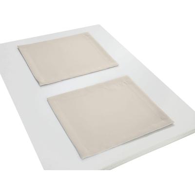 Platzset ADAM "Uni Collection" Gr. 1, beige (naturweiß), B:30cm L:40cm, Obermaterial: 100% Baumwolle, Platzsets Image