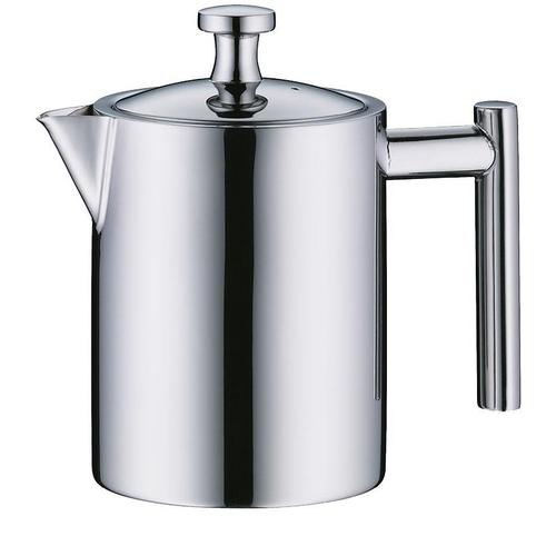 „Teekanne ALFI „“Alfi““ Kannen Gr. 0,6 l, silberfarben Kaffeekannen, Teekannen und Milchkannen“