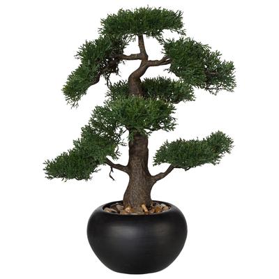 Kunstpflanze CREATIV GREEN "Bonsai", grün, B:15cm H:37cm, Kunstpflanzen Image