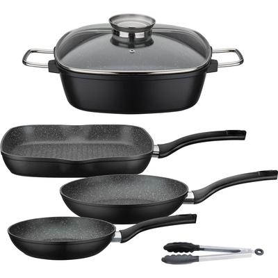 Topf-Set GSW "Gourmet Granit", schwarz, Töpfe, Induktion Image