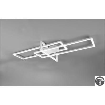 MY HOME LED Deckenleuchte "Alica", weiß, H: 11,5cm, Lampen, Deckenlampe mit Switch Dimmer