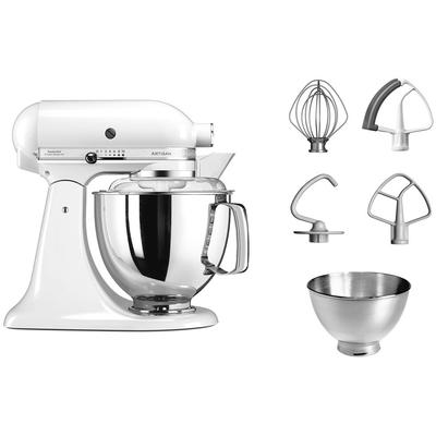KITCHENAID Küchenmaschine "5KSM175PSEWH WEISS", weiß, B:24cm H:36cm T:37cm, Küchenmaschinen Image