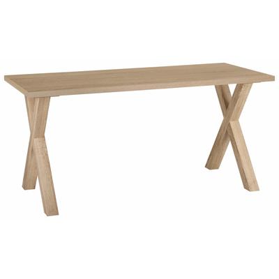Schreibtisch MÄUSBACHER "Mio", braun (eichefarben), B:160cm H:75cm T:70cm, Tische Image