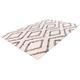 Hochflor-Teppich HOME AFFAIRE "Jeana" Teppiche Gr. B/L: 200 cm x 290 cm, 27 mm, 1 St., beige (elfenbeinfarben) Esszimmerteppiche