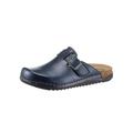 Pantoffel FRANKEN-SCHUHE Gr. 42, blau (marine) Damen Schuhe Hausschuh Pantoffel