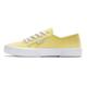 Sneaker LASCANA Gr. 42, gelb Damen Schuhe Canvassneaker Sneaker low Skaterschuh aus Textil, Schnürhalbschuh, Freizeitschuh Bestseller