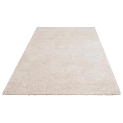 Hochflor-Teppich MY HOME "Microfaser Teppich Magong, besonders weich, sehr feiner Flor" Gr. 3, beige (natur), B:120cm H:25mm L:180cm, Kunstfaser, Teppiche, uni, Wohnzimmer, Schlafzimmer, Kinderzimmer, auch rund und als Läufer Image