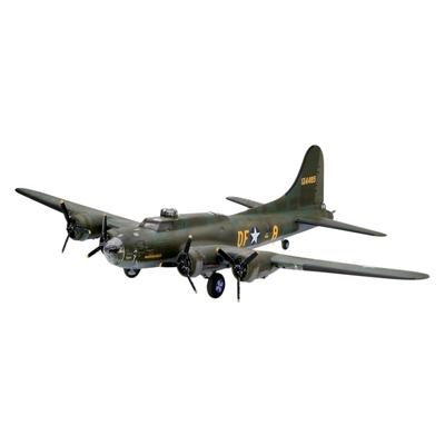 Modellbausatz REVELL "B-17F Memphis Belle", braun, Modellbausätze, KinderB:66cm L:49cm, Kunststoff, Made in Europe, B:66cm L:49cm