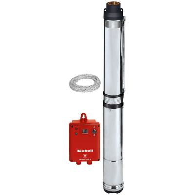Tiefbrunnenpumpe EINHELL "GC-DW 1300 N", rot, B:23cm H:91cm, Pumpen, 5.000 l/h max. Fördermenge Image