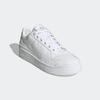 Sneaker ADIDAS ORIGINALS "FORUM BOLD", Gr. 40, schwarz-weiß (cloud weiß, cloud weiß, core schwarz), Baumwolle, sportlich, Schuhe