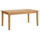 Esstisch HOME AFFAIRE Tische Gr. B/H/T: 160 cm x 75 cm x 90 cm, ohne Schublade, beige (natur geölt) Home Affaire