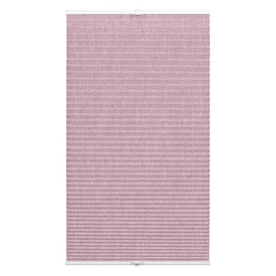 Plissee WOHNIDEE-KOLLEKTION "mit 2 Bedienschienen" Gr. 7, rosa, B:80cm H:210cm, Obermaterial: 100% Polyester, Plissees, 