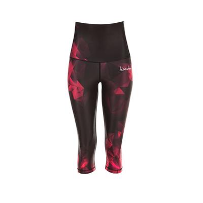 Leggings WINSHAPE "High Waist HWL202", Damen, Gr. XS, Normalgrößen, rot (rubin), 80% Polyester, 20% Elasthan, Hosen, mit Anti-Rutsch-Effekt