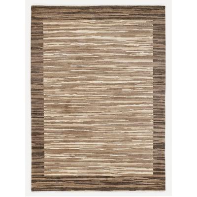 Orientteppich OCI DIE TEPPICHMARKE "Award Nami" Gr. 4, beige (natur), B:170cm H:6mm L:240cm, Viskose, Wolle, Teppiche, handgeknüpft, Wohnzimmer Image
