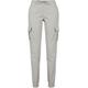 Cargohose URBAN CLASSICS "Damen Ladies High Waist Cargo Jogging Pants" Gr. 5XL, US-Größen, grau (concrete) Damen Hosen High-Waist-Hosen