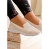Slipper LASCANA, Damen, Gr. 40, bunt (beige, rosé, apricot), Obermaterial: 100% Textilmaterial. Futter: 100% Textilmaterial. Decksohle: 100% Textilmaterial. Laufsohle: 100% Synthetik, unifarben, Strukturmuster, Basic, Schuhe, Sneaker, Halbschuh,...
