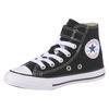 Sneaker CONVERSE "CHUCK TAYLOR ALL STAR 1V EASY-ON Hi", Gr. 32, schwarz, Textil, sportlich, Schuhe Canvassneaker Sneaker high Sneakerboots Skaterschuh, mit Klettverschluss für Kinder