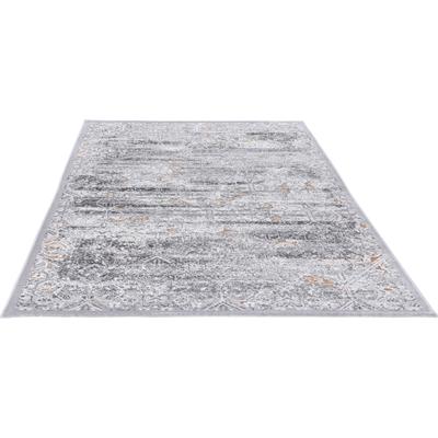 Teppich GINO FALCONE "Orelia 104", gold (goldfarben), B:75cm H:7mm L:150cm, Polyester, Teppiche, Kurzflor, modernes Design, Orient-Optik, leichter Glanz, Wohnzimmer Image