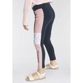 Leggings KANGAROOS "Kleine Mädchen" Gr. 92/98, N-Gr, blau (marine, rosa) Mädchen Hosen Leggings