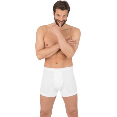 Schlüpfer TRIGEMA "TRIGEMA Unterhose Doppelripp im Doppelpack", Herren, Gr. 8, weiß, 100% Baumwolle (Bio-Baumwolle kbA), Unterhosen Image