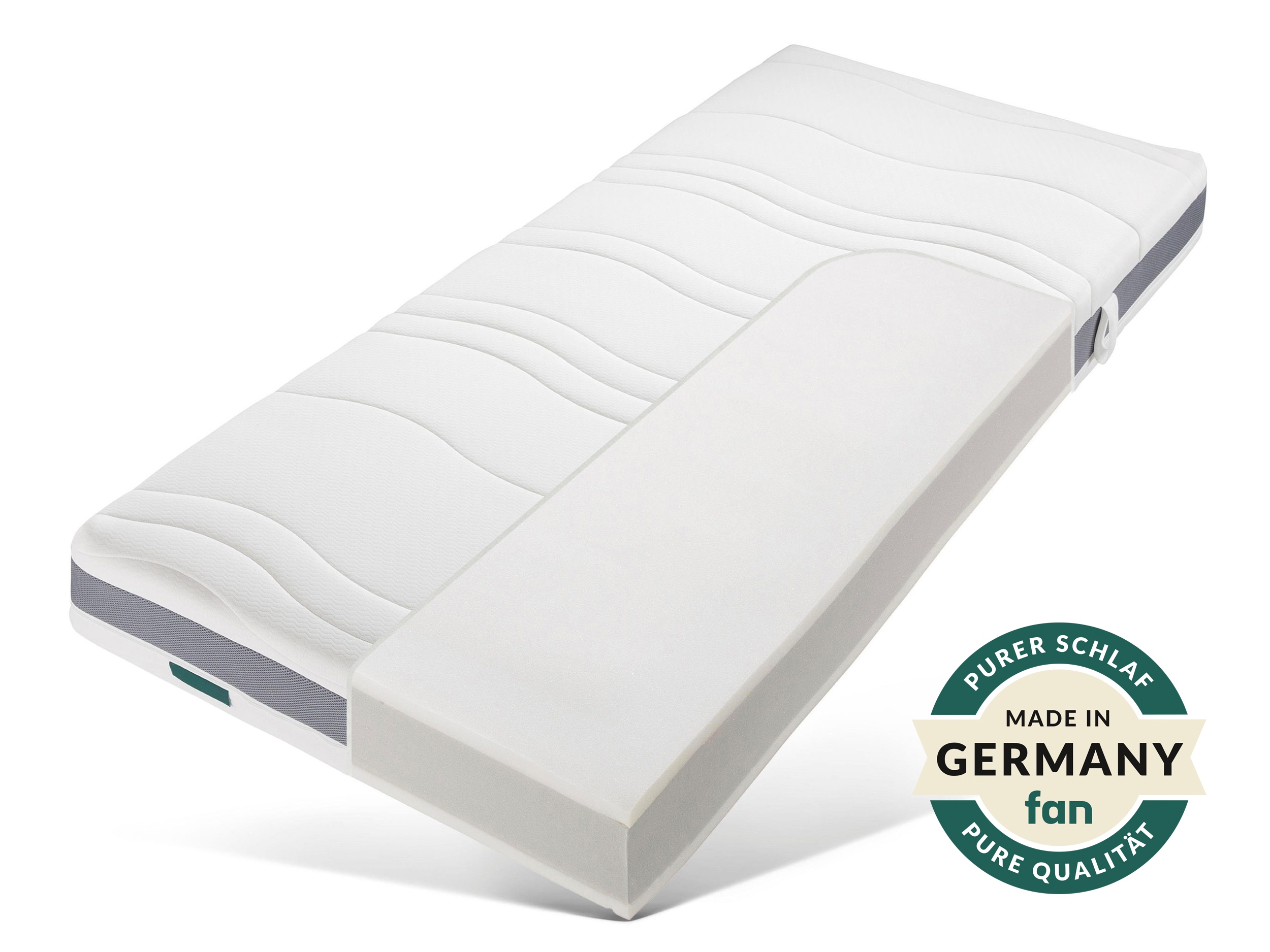 Taschenfederkernmatratze FAN "ProVita First Class T- BESTSELLER-Matratze, Top-Preis/Leistung" Gr. 3, weiß, B:80cm H:24cm L:200cm, Bezug: 58% Polyester, 42% Viskose. Steppfüllung: 100% Polyester, Matratzen, Über 1600 5-Sterne-Bewertungen, Matratze in...