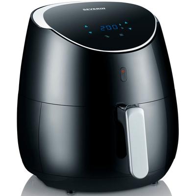 SEVERIN Heissluftfritteuse "2445-088", schwarz, B:41cm H:35cm T:31,5cm, Fritteusen, XXL Image