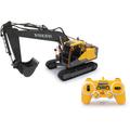 RC-Bagger JAMARA "Volvo EC160E 2,4GHz" Fernlenkfahrzeuge bunt (schwarz, orange) Kinder Ab 6-8 Jahren