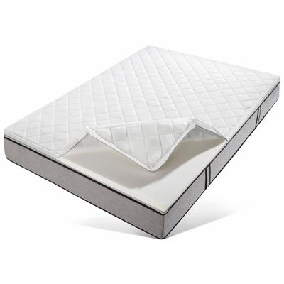 Topper BECO "Komfort Plus, Komfortschaum 140x200, 160x200, 180x200, 200x200", weiß, B:160cm H:7cm L:200cm, Komfortschaum, Topper, die Aufwertung für ihre Matratze bekannt aus der TV-Werbung Image