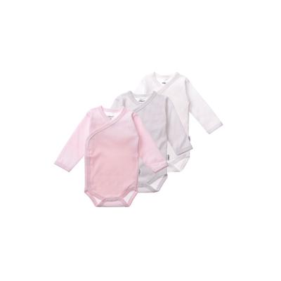 Body LILIPUT, Baby, Gr. 50/56, EURO-Größen, bunt (mehrfarbig), 100% Baumwolle, mehrfarbig, kurz, Langarm, Bodies, mit praktischen Druckknöpfen