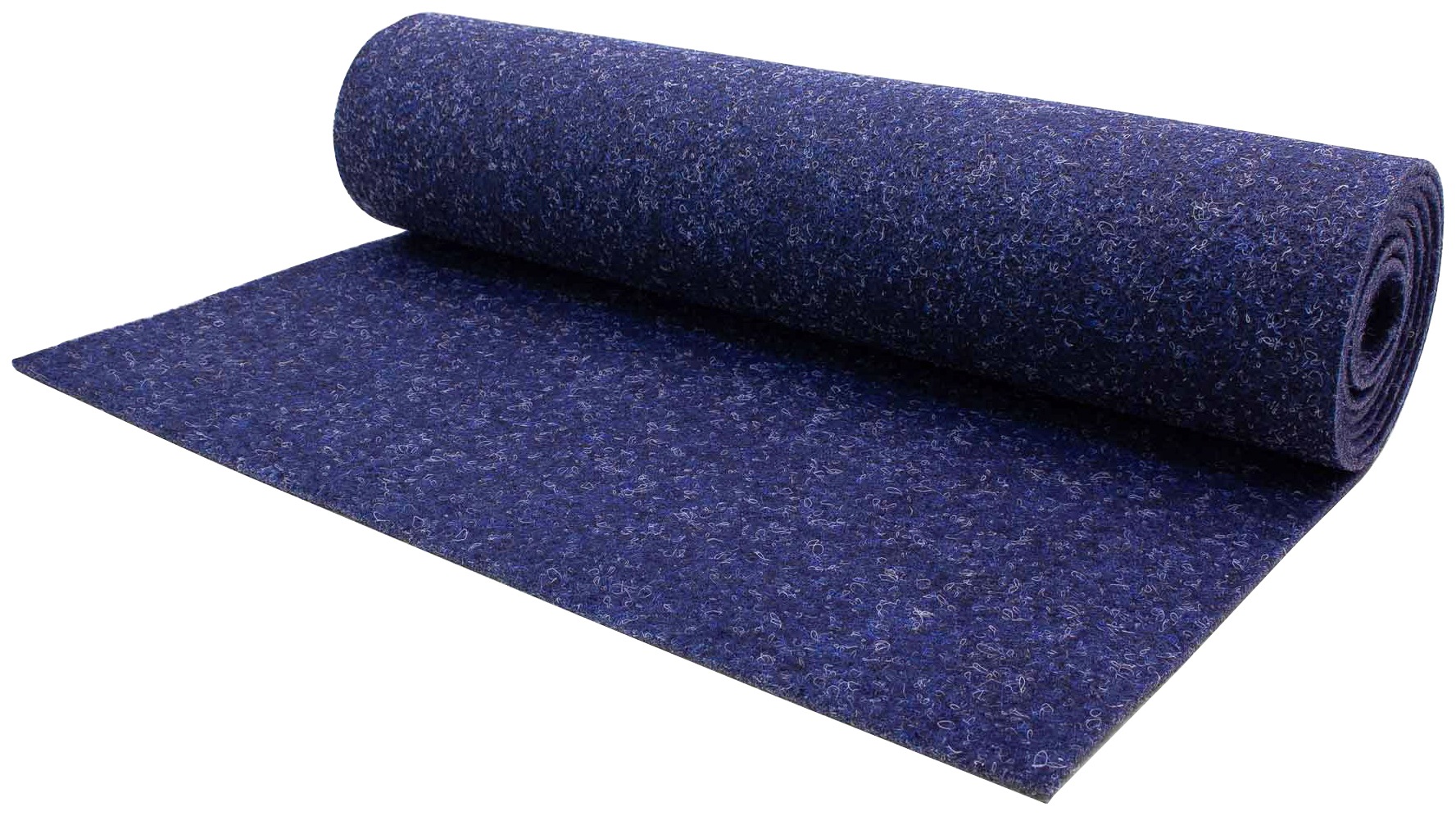 Nadelvliesteppich "TURBO, Made in Belgium", blau, B:200cm H:5mm L:350cm, Nadelfilz, PRIMAFLOR-IDEEN IN TEXTIL, Teppiche, robust und strapazierfähig, fußbodenheizungsgeeignet, Kurzflor Teppich Image