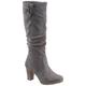 Stiefel CITY WALK Gr. 39, Normalschaft, grau Damen Schuhe High Heels