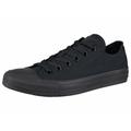 Sneaker CONVERSE "Chuck Taylor All Star Seasonal Ox Monocrome" Gr. 43, schwarz (black, monochrome) Schuhe Bekleidung