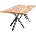 Esstisch SIT "Tables" Tische Gr. B: 200 cm, Tischplatte 3,6 cm, beige (natur) SIT