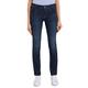 Gerade Jeans TOM TAILOR "Alexa Straight" Gr. 32, Länge 32, blau (dark stone washed) Damen Jeans Gerade Bestseller